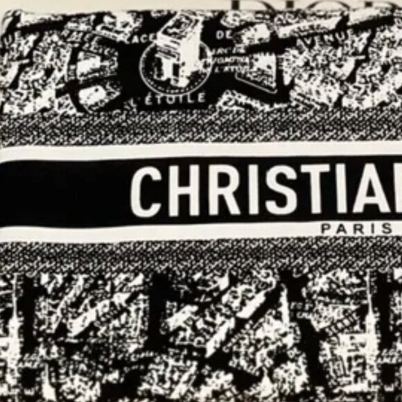 DIOR Beauty Plan de Paris Makeup Pouch NWOB - Picture 5 of 5